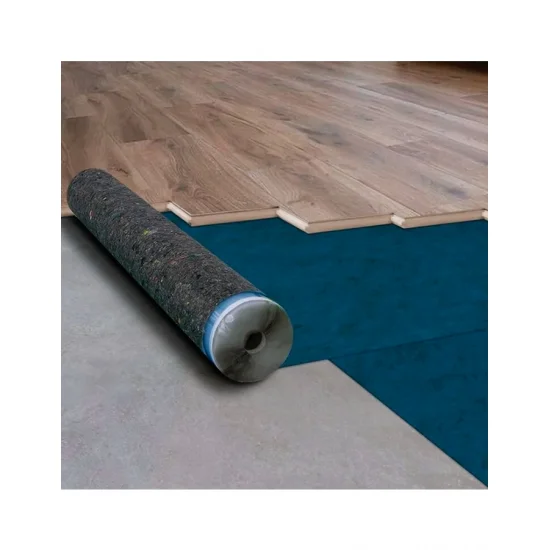 Подложка A-Step Fiber Pad с пароизоляционной пленкой, войлочная (рулон 10 м.кв.)